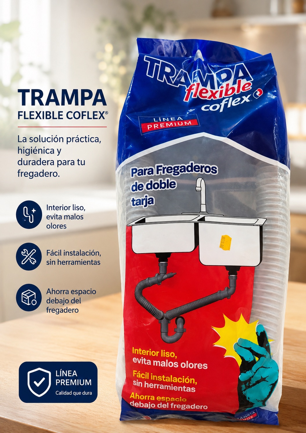 trampa flexible — materiales de construcción Ferrezun