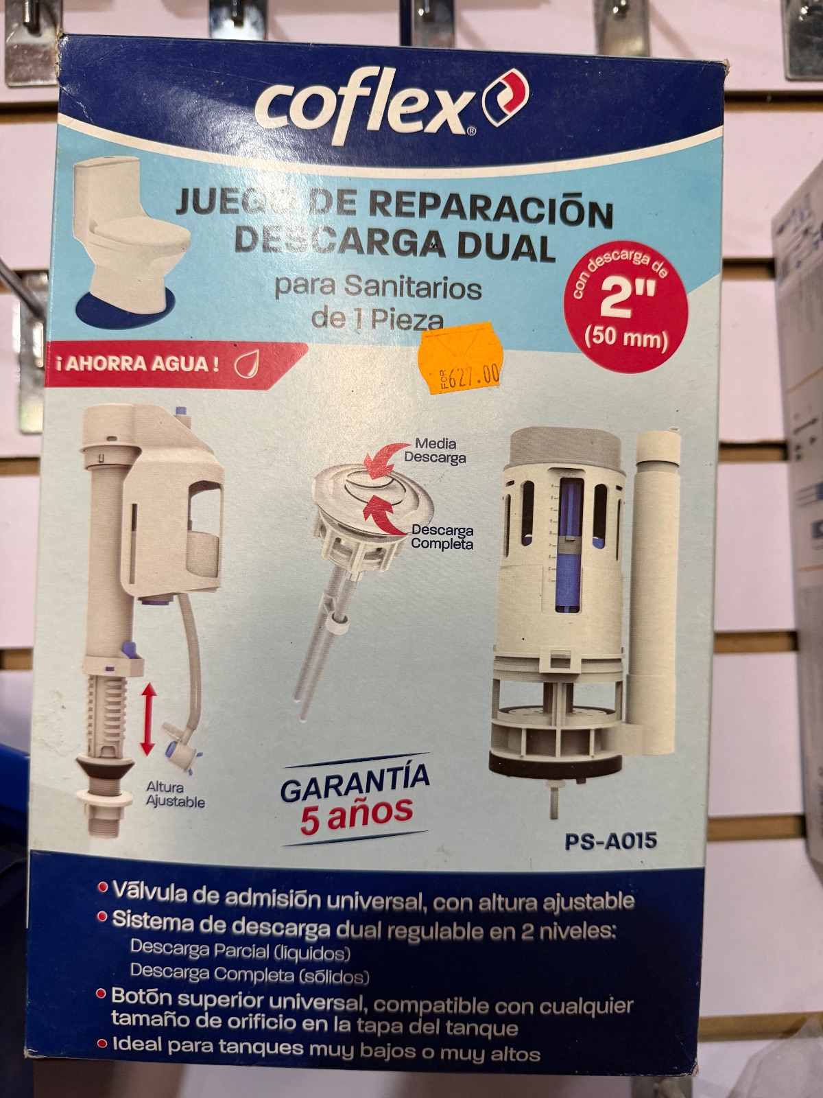 juego de reparación descarga dual  — vista 2